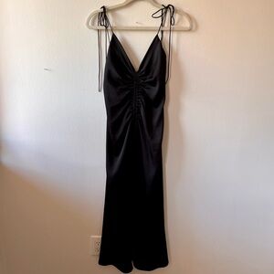 Black Sandro Slip Dress (EU 38)